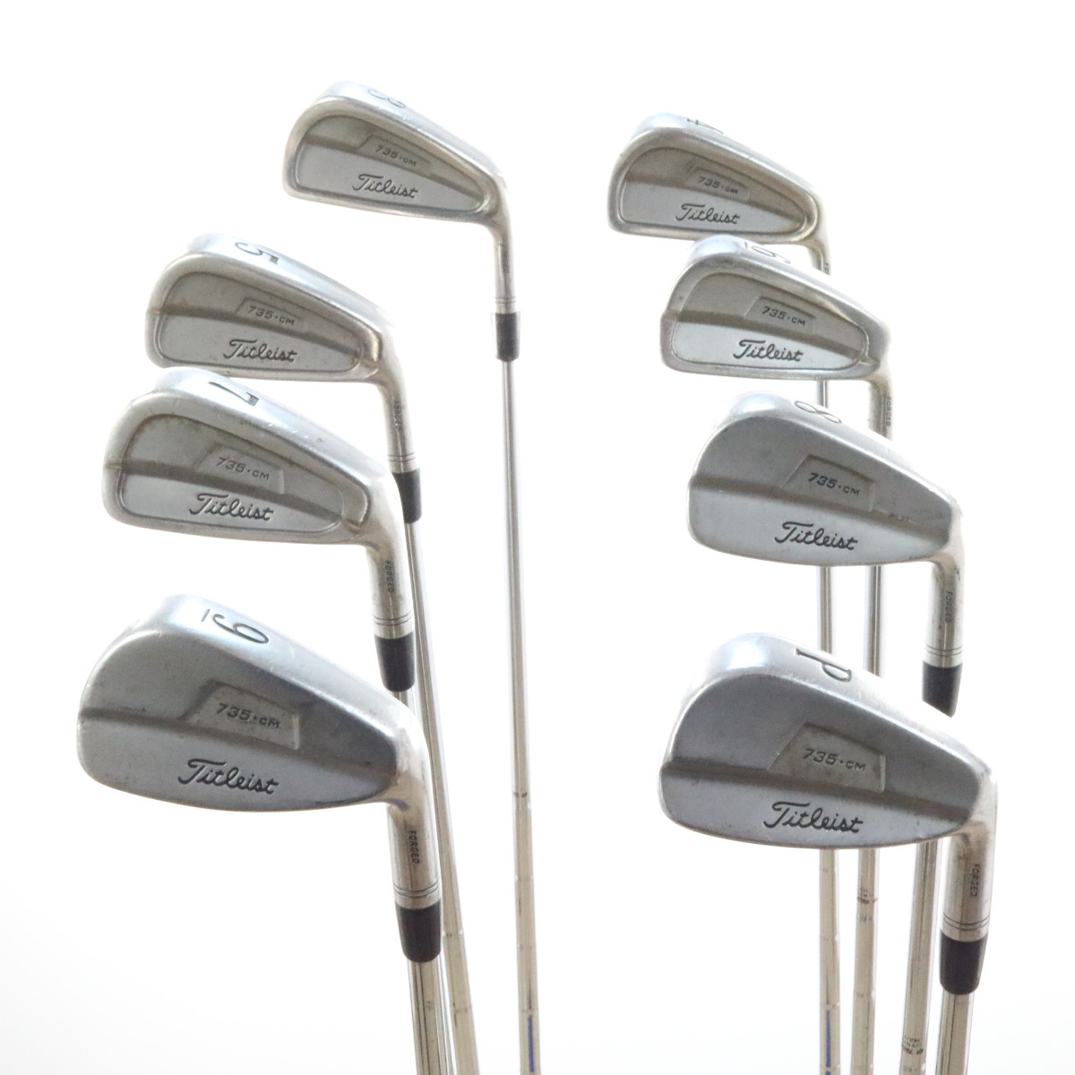 Titleist 735.CM Forged Iron Set 3-P Steel Dynamic Gold S300 Stiff