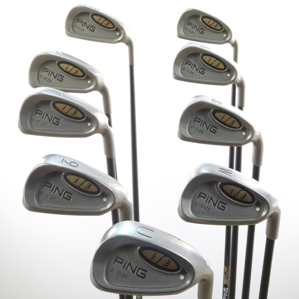 Ping I3 OSize 3W,U Iron Set White Dot Graphite Shaft Regular Flex 44860G Mr Topes Golf Ping I3 OSize 3W,U Iron Set White Dot Graphite Shaft Regular Flex 44860G Mr Topes Golf