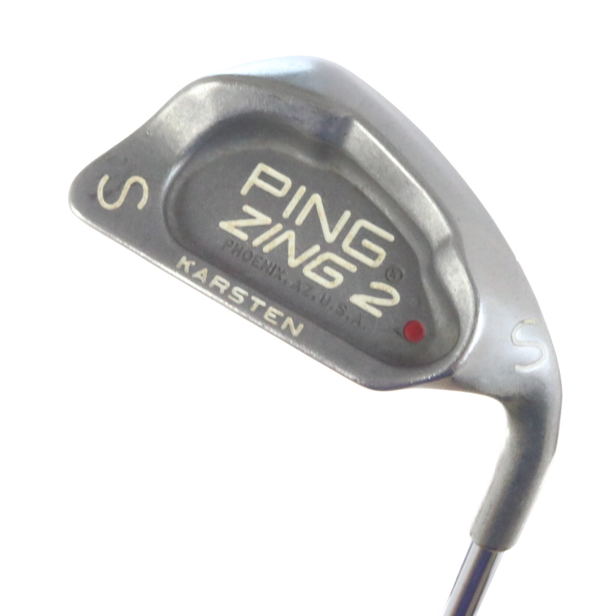 Fer De Golf Ping Zing Blue Dot – Fer 4, Tige Acier JZ Stiff, Occasion (grip Usé)