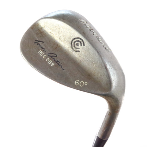 Jeu De Cales (wedges) Cleveland Tour Action Précession Forgé - Lofts 56° Et 60° - Droitier, Shaft Steel Stiff - Occasion
