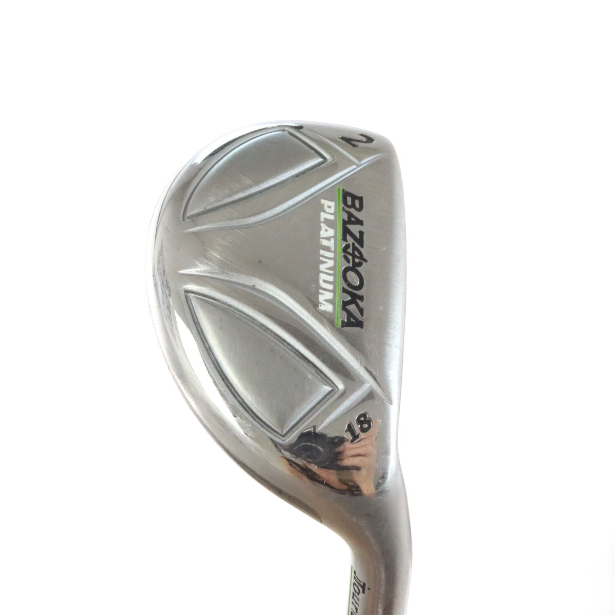 Tour Edge Bazooka Platinum IronWood 2 Hybrid 18 Deg Graphite Senior