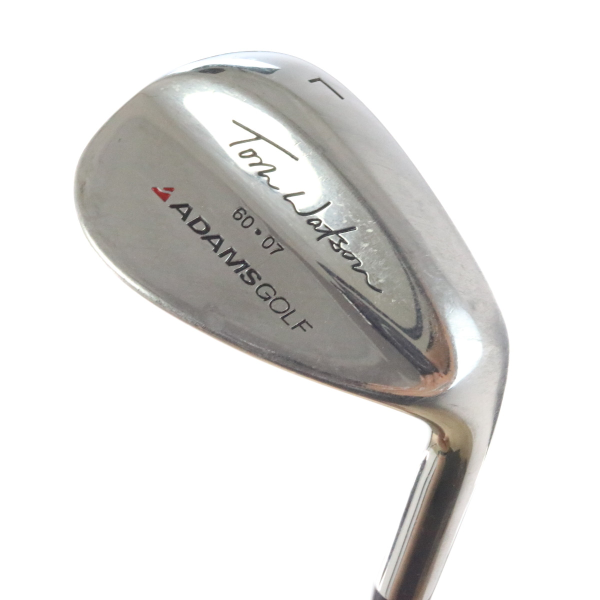 Adams Tom Watson Chrome L Wedge 60 Deg 60.07 Steel Shaft RightHanded