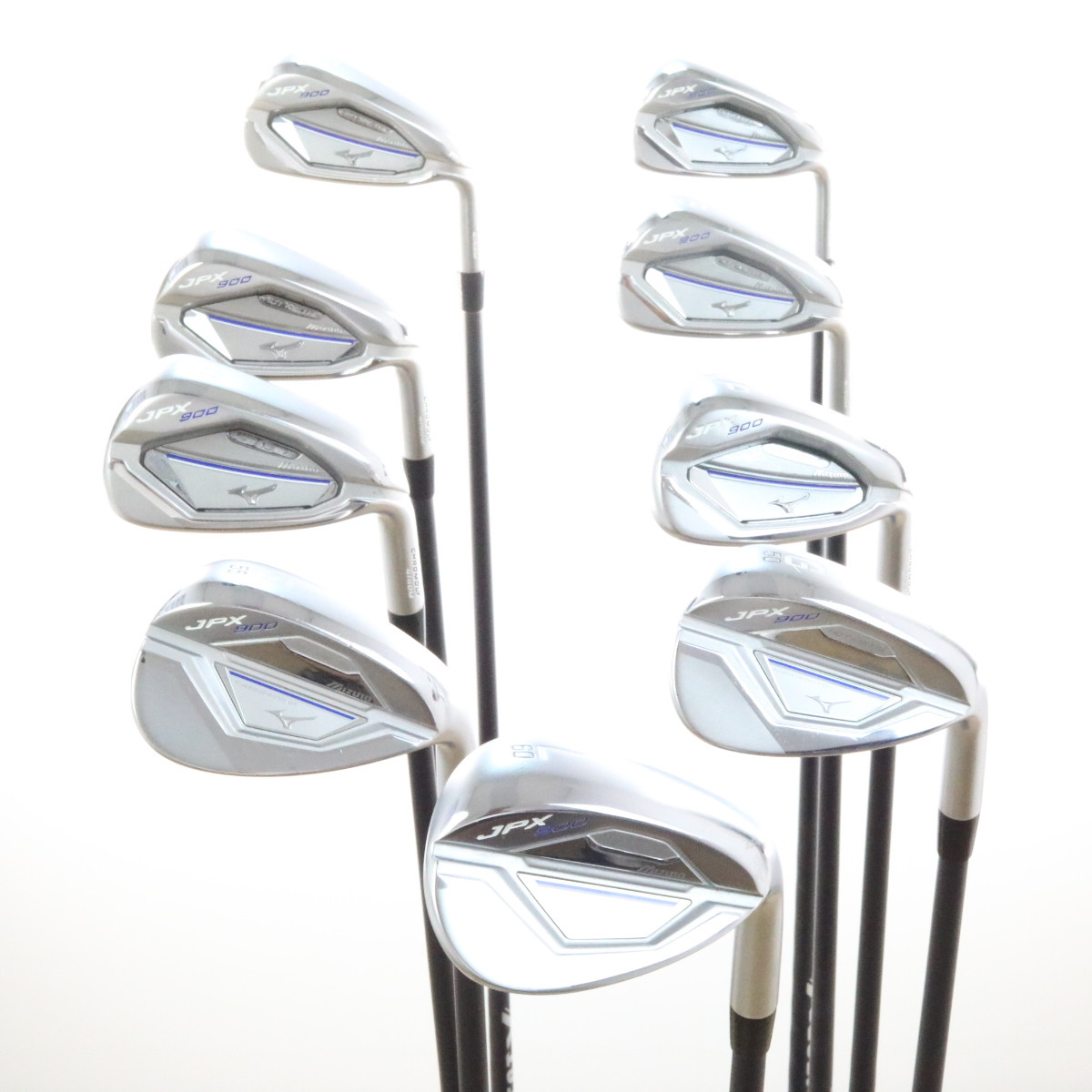 Mizuno JPX 900 Hot Metal Iron Set 5L Graphite Project X Senior Flex