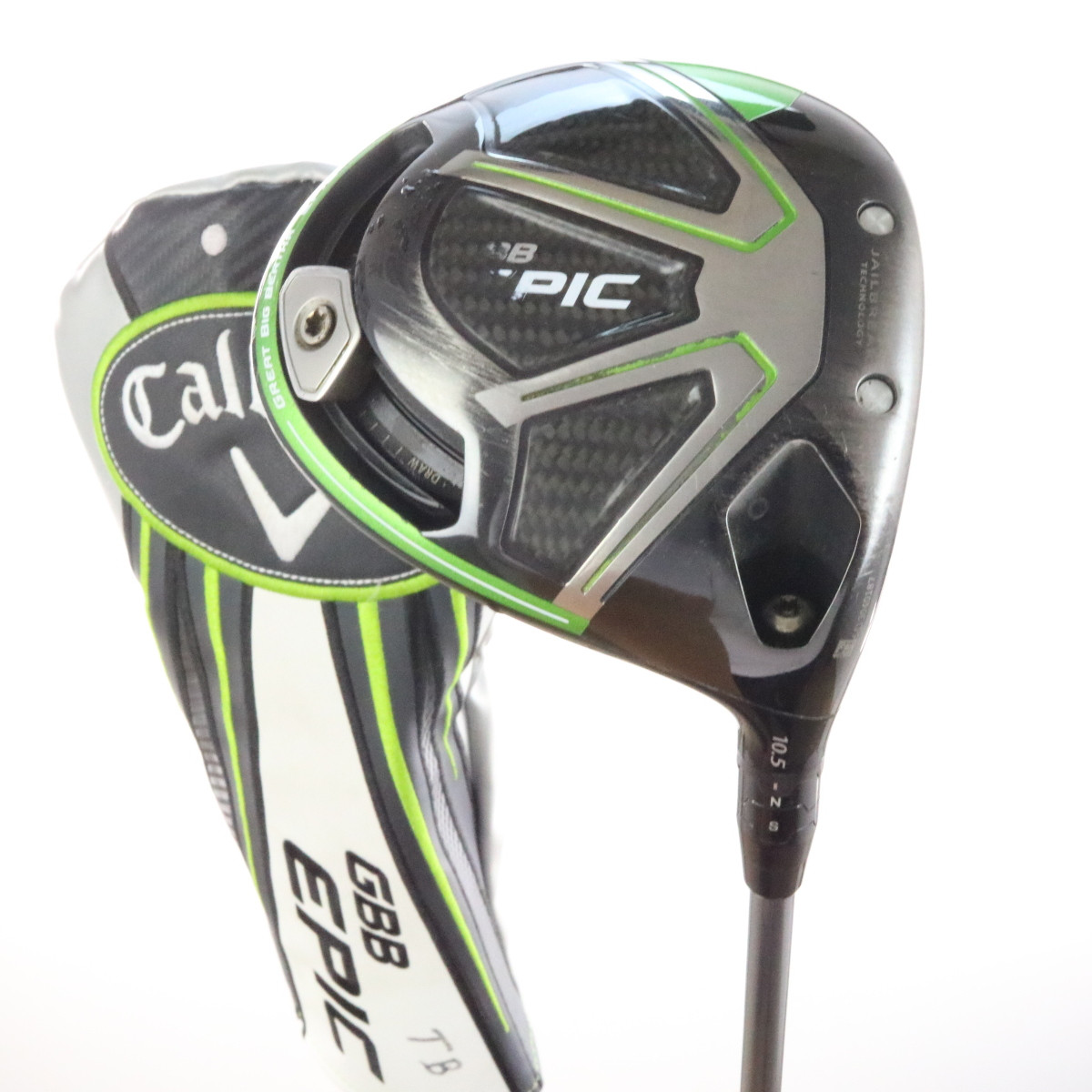 Callaway GBB Epic Driver 10.5 Deg HZRDUS 5.5 Regular Flex Headcover