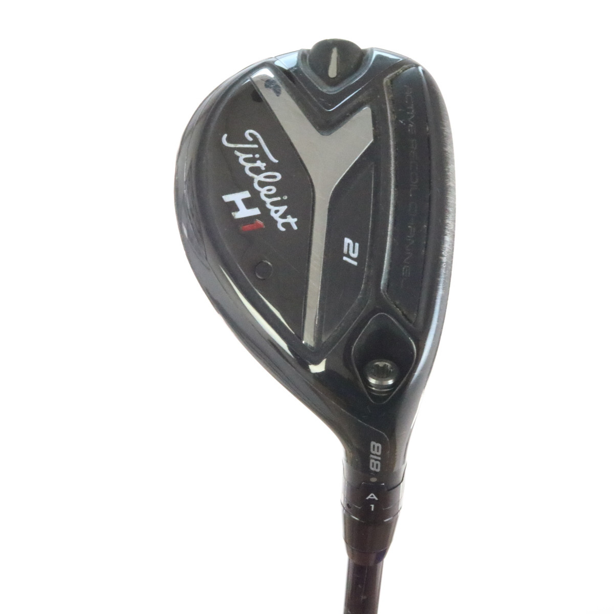 Titleist 818 H1 Hybrid 21 Degrees Graphite Tensei Red Regular Flex ...