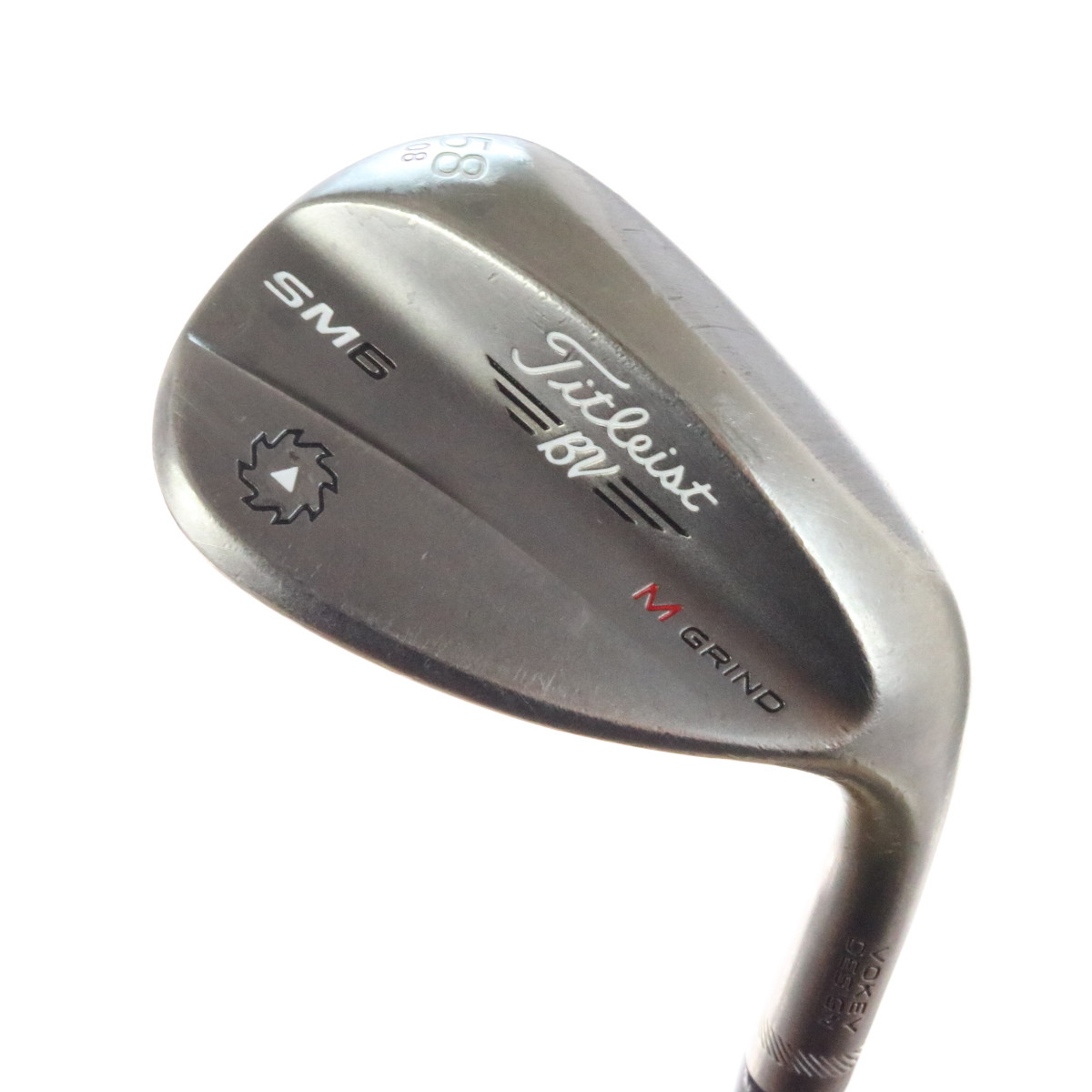 Titleist SM6 Steel Gray Wedge 58 Degrees 58.08 Steel M Grind Right ...