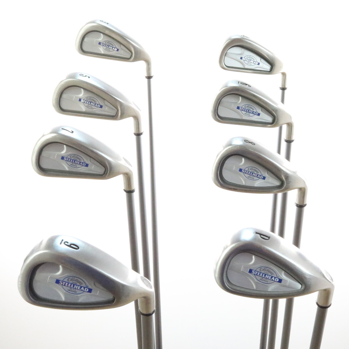 Callaway Steelhead X14 Iron Set 3P Graphite Firm Stiff Flex 46640G