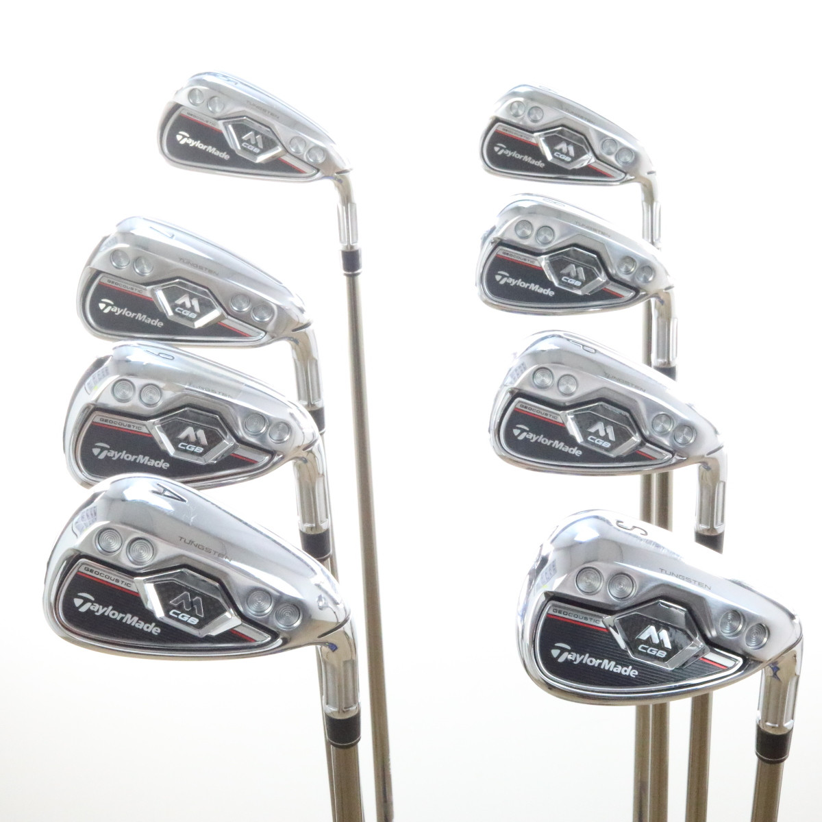 2018 TaylorMade M CGB Iron Set 5P,A,S Graphite Recoil ES F1 Ladies