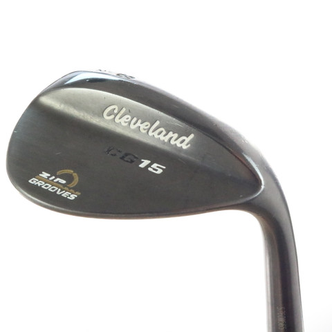 Cleveland CG15 Black Pearl Wedge 58 Degrees 58.12 Traction Steel 47128A ...