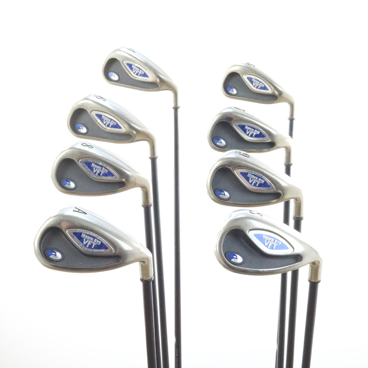 Callaway Hawk Eye VFT Iron Set Graphite System 75 Regular Flex 47601A Mr Topes Golf