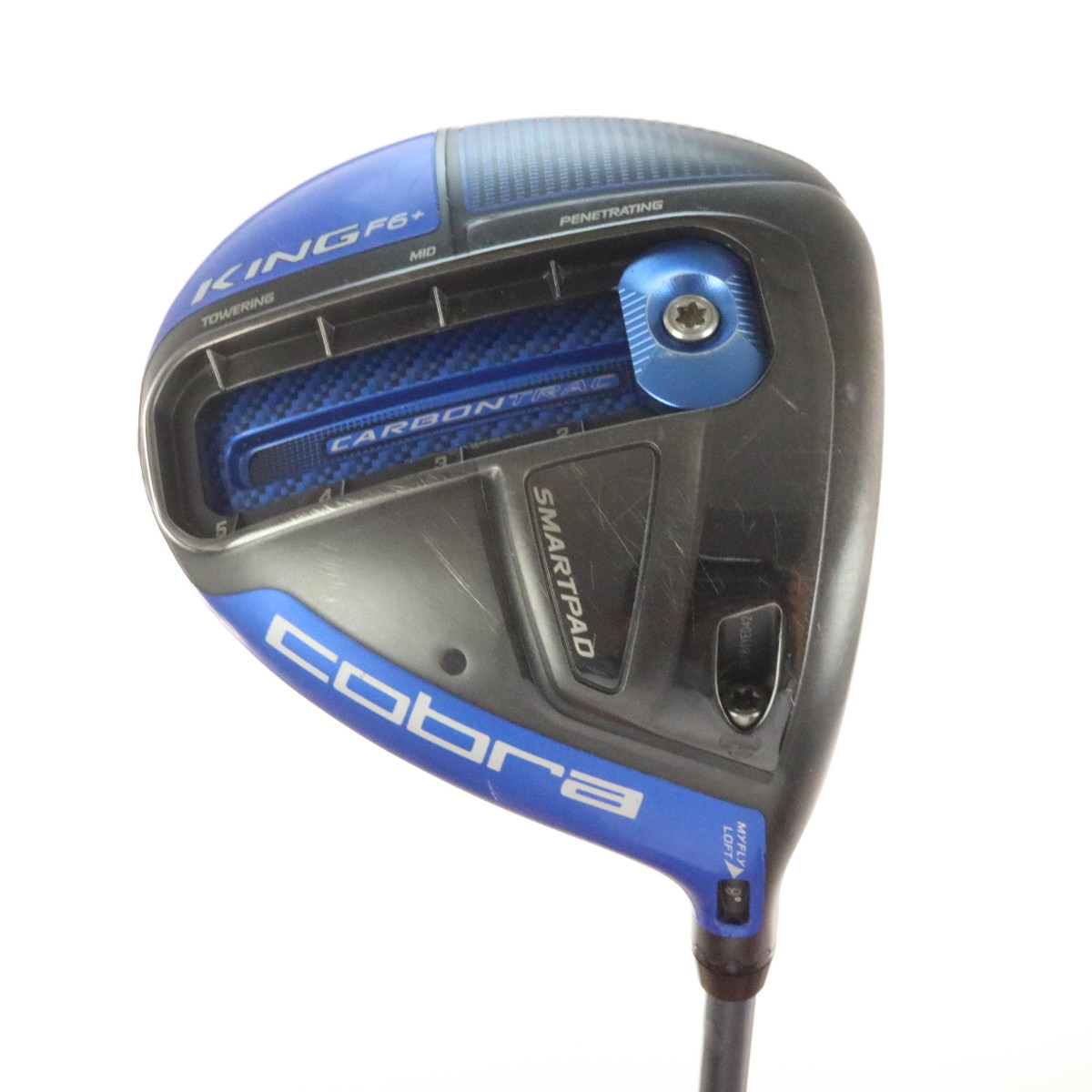 Cobra King F6+ Blue Adjustable Driver Matrix Black Tie 65M4 Stiff Flex