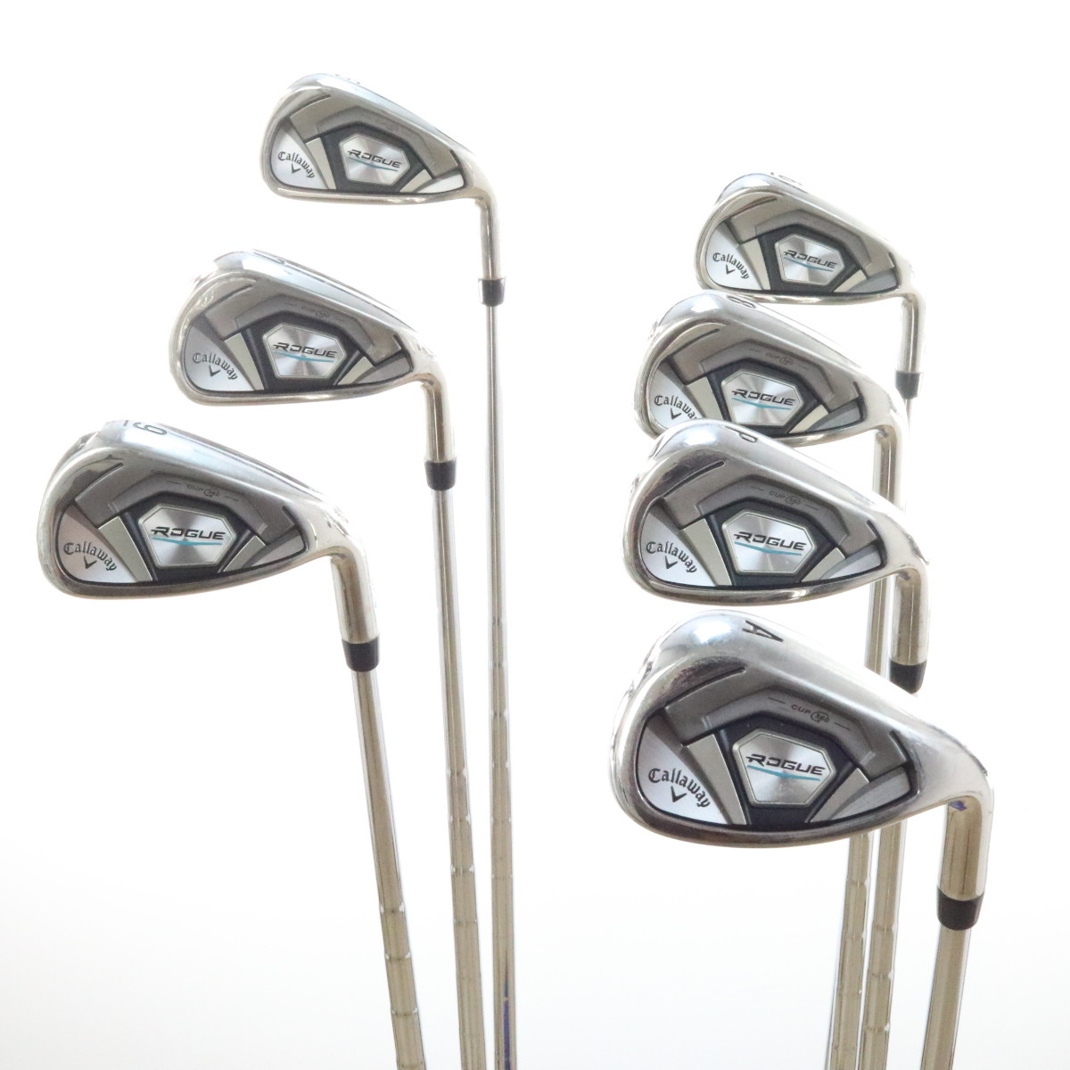 2018 Callaway Rogue Iron Set 5P,A Steel KBS TourV 110 Stiff Flex 48215A Mr Topes Golf