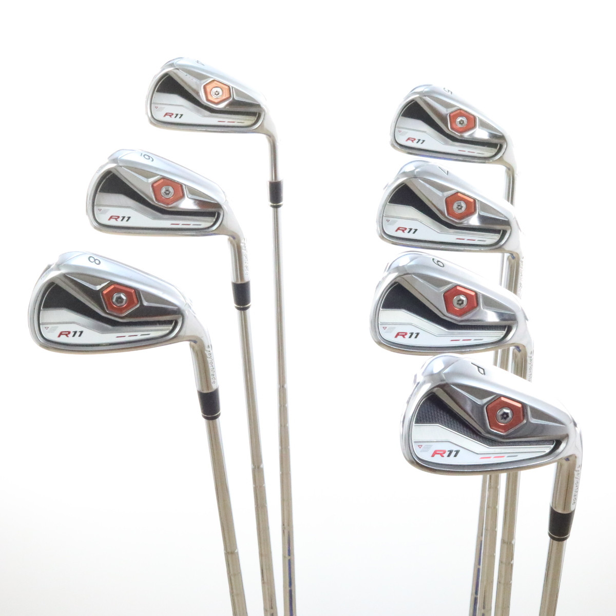 Fer à Repasser Taylormade M CBG #7 Gaucher - Manche KBS Tour FLT 110 Rigide, 1° Plat, Démo