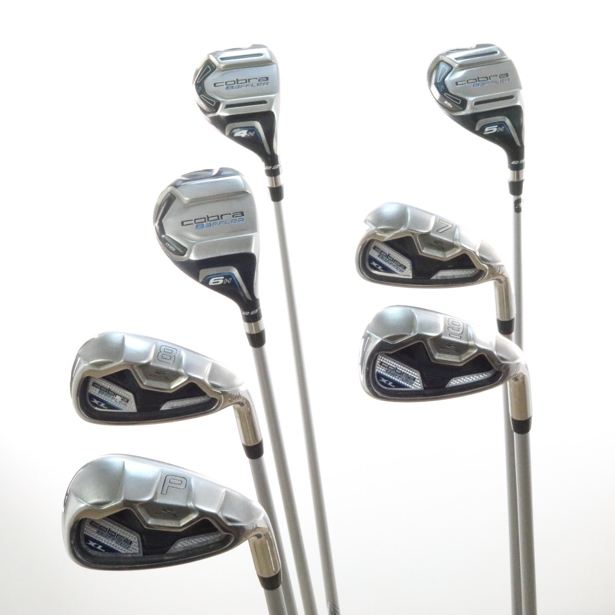 Cobra Baffler XL Combo Iron Set 4P Graphite Shaft Senior Flex 49110G Mr Topes Golf