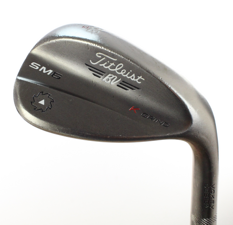 Titleist SM6 Steel Gray Wedge 58 Degrees 58.12 Steel K Grind Right ...