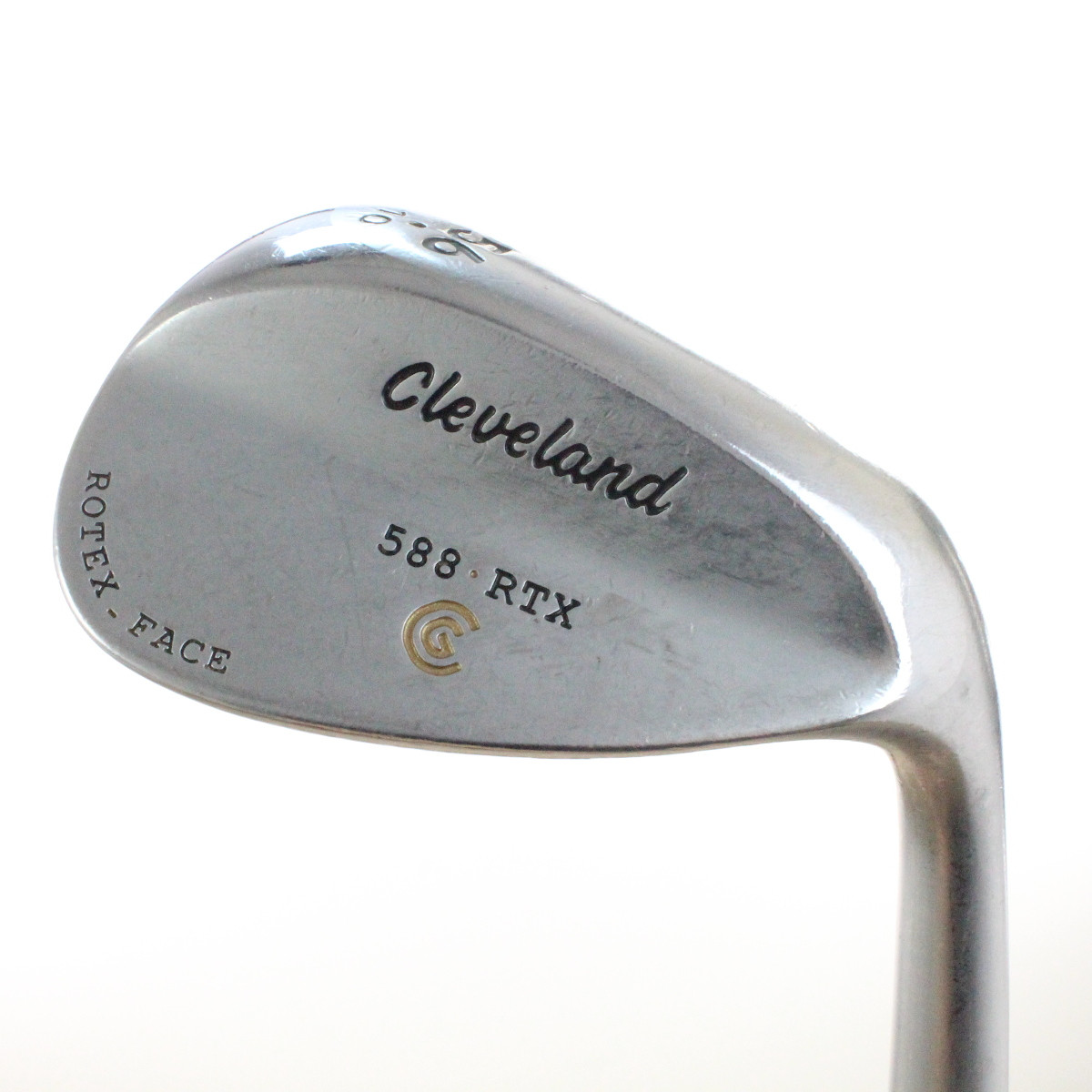 Cleveland 588 RTX Satin Chrome Wedge 56 Degrees 56.10 Dynamic Gold 49413A Mr Topes Golf