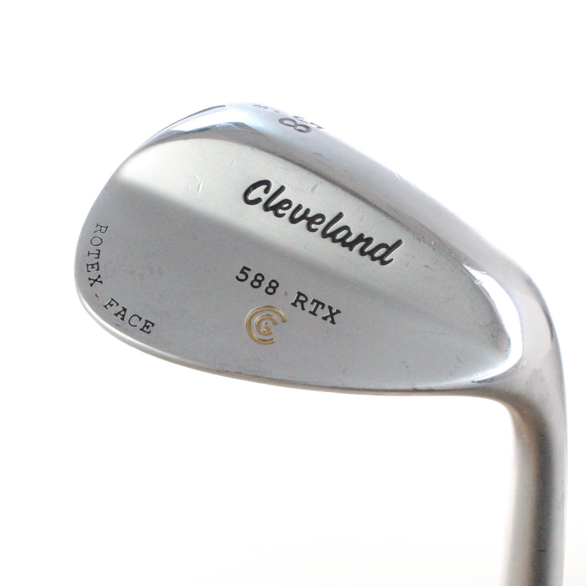 Cleveland 588 RTX Satin Chrome Wedge 58 Degrees 58.8 Dynamic Gold