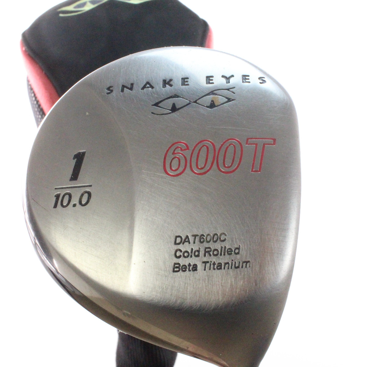 Snake Eyes 600T Driver 10 Deg YS7 Stiff Flex RightHanded 49321G Mr