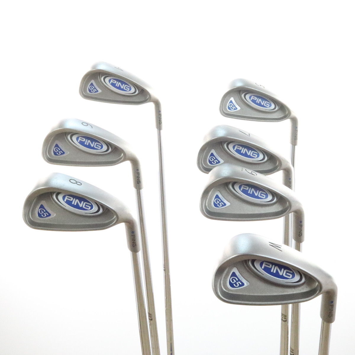 ping-g5-iron-set-4-w-blue-dot-steel-shaft-stiff-flex-right-handed