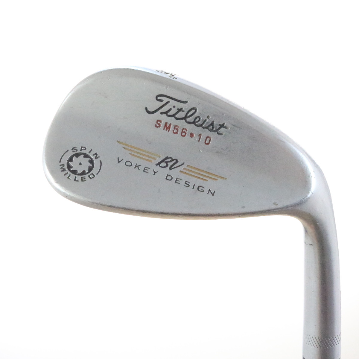 Titleist Vokey Spin Milled Chrome Wedge 56 deg SM56.10 Steel Shaft ...