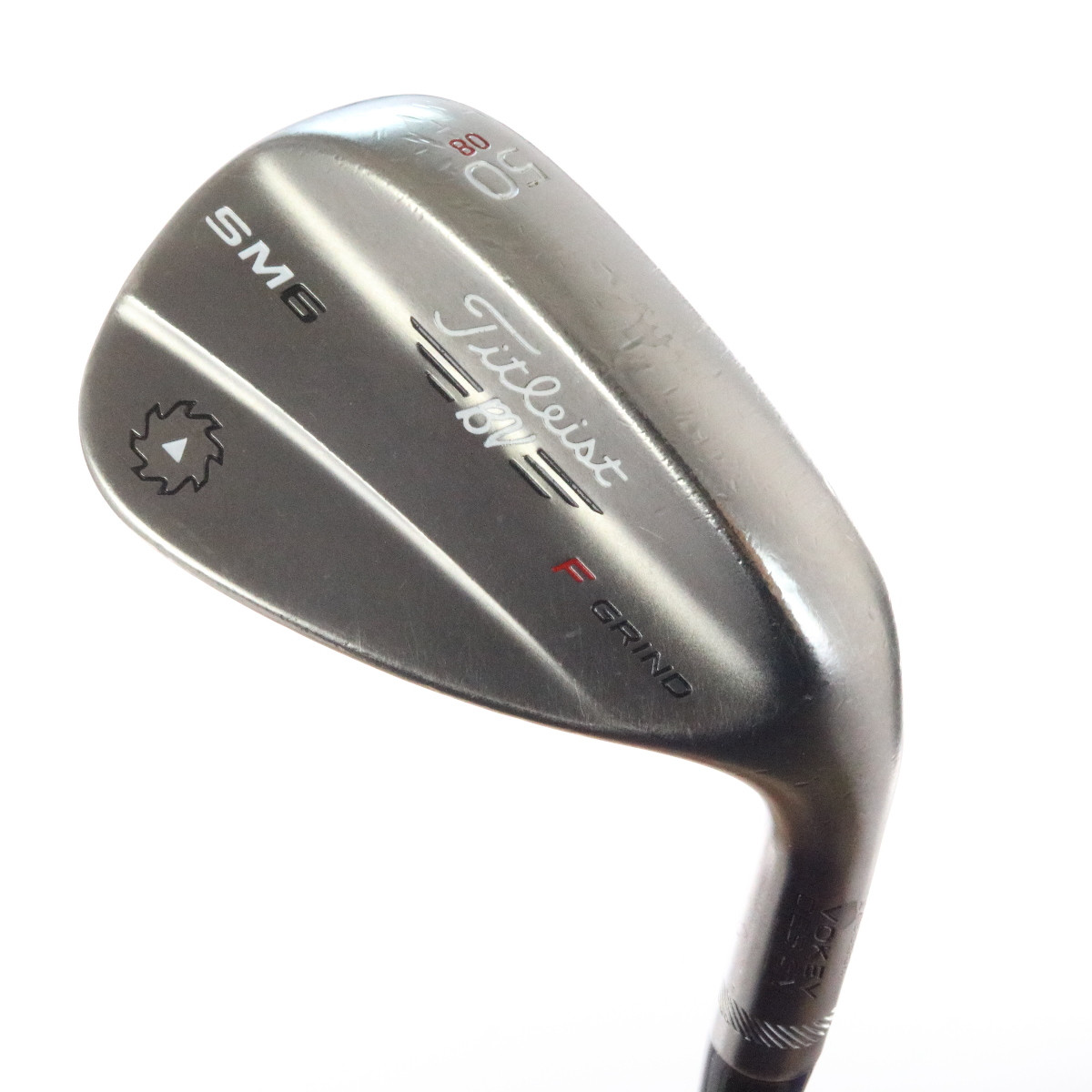 Titleist SM6 Vokey Steel Gray Wedge 50 Deg 50.08 Steel Shaft F Grind ...