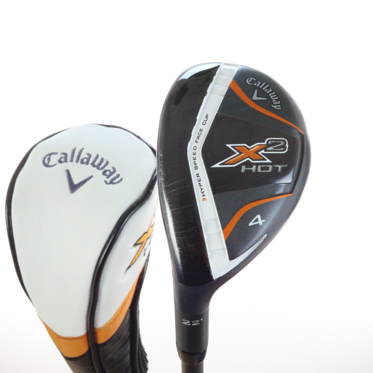 Callaway X2 Hot 4 Hybrid 22 Degrees Graphite 60R Regular Flex LH