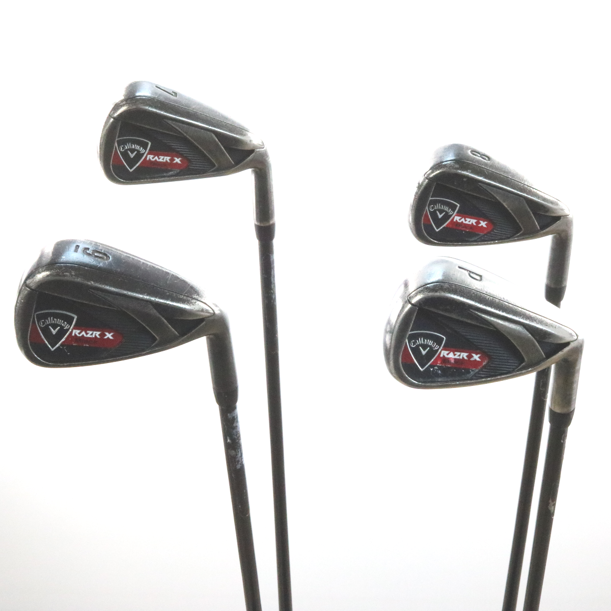 Callaway RAZR X Black 7-P Iron Set Graphite A Senior Flex Right-Handed ...