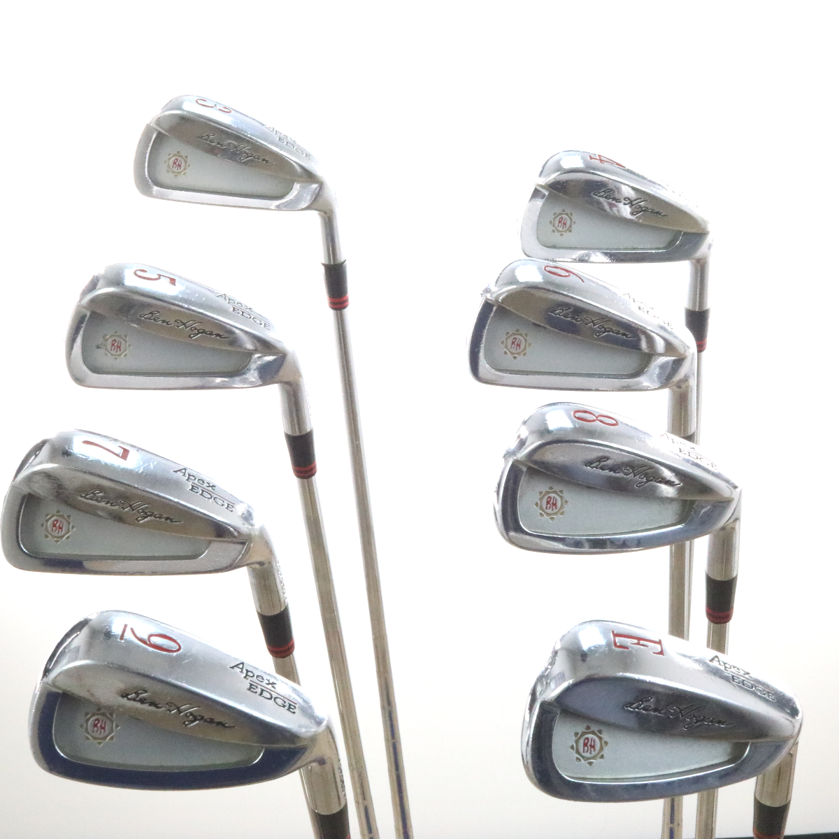 Ben Hogan Apex Edge Iron Set 3E Apex 4 Steel Stiff Flex RightHanded
