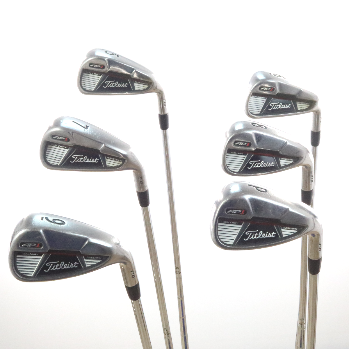 Titleist AP1 710 Iron Set 5P Steel Dynamic Gold R300 Regular Flex