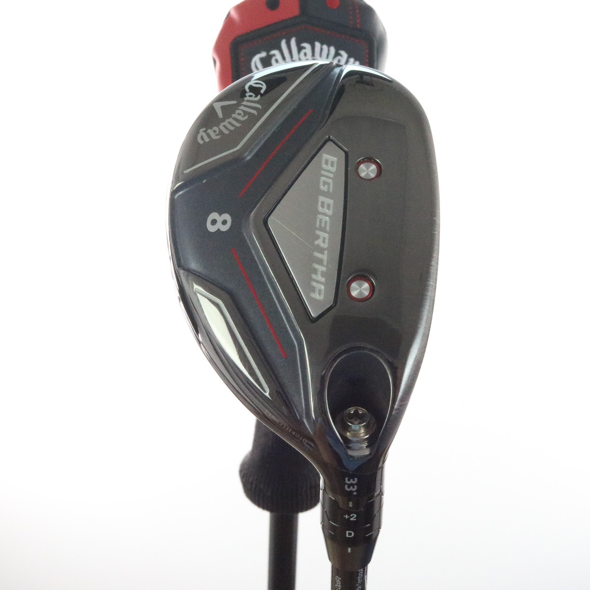 2019 Callaway Big Bertha 8 Hybrid 33 Deg Recoil ZT9 F3 Regular Flex