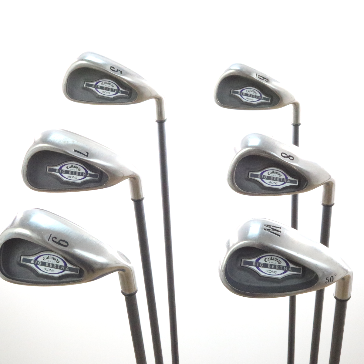 Callaway Big Bertha Iron 5-W Set RCH 65i Graphite Shaft