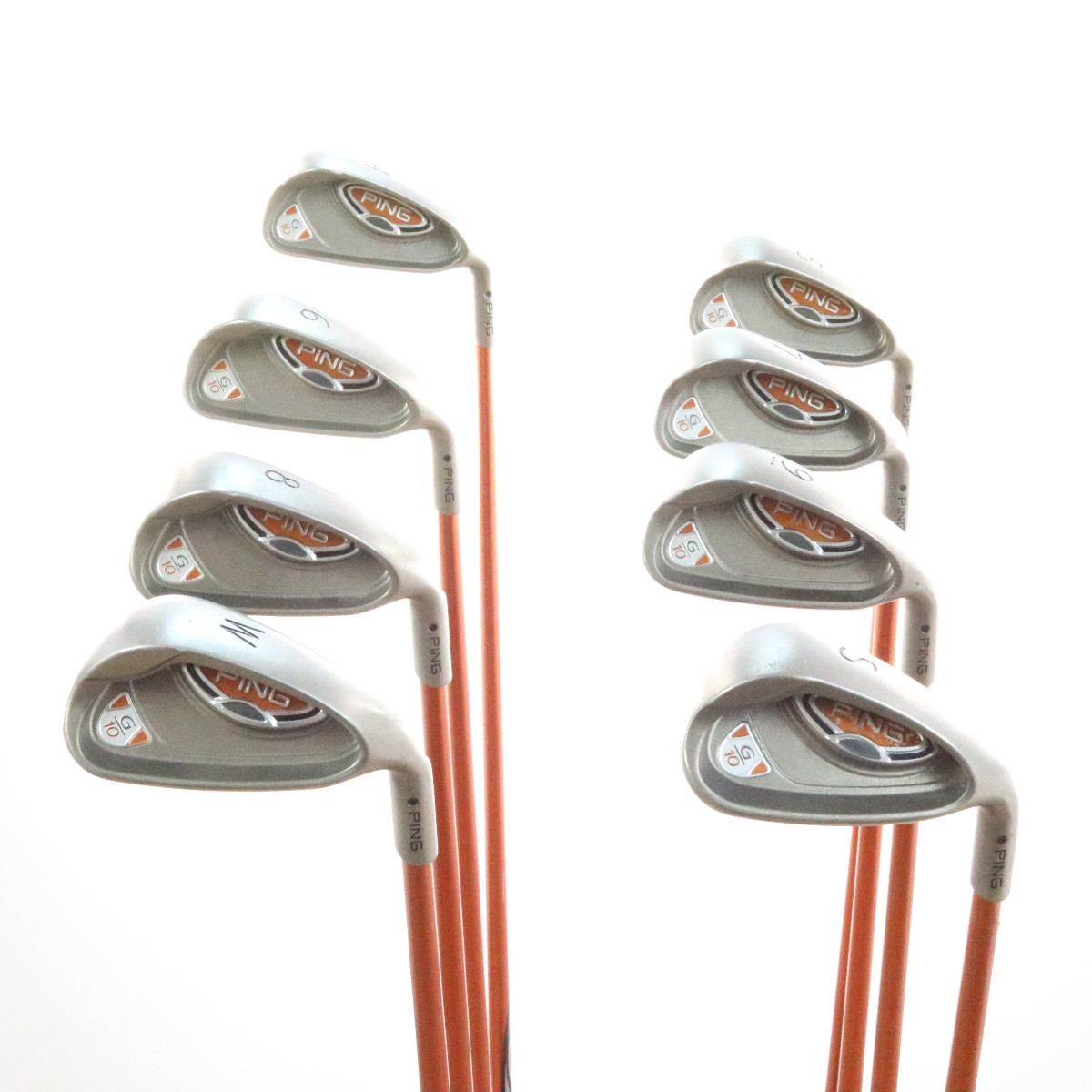 Ping G10 Iron Set 4W,S Black Dot TFC 129 Regular Flex RightHanded