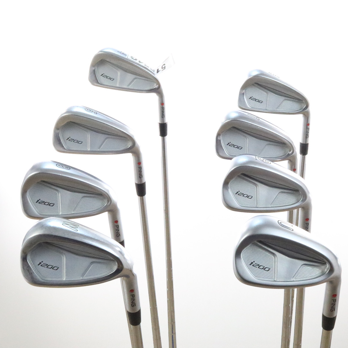 Ping i200 Iron Set 4W,U Red Dot N.S Pro Steel Stiff Flex RightHanded
