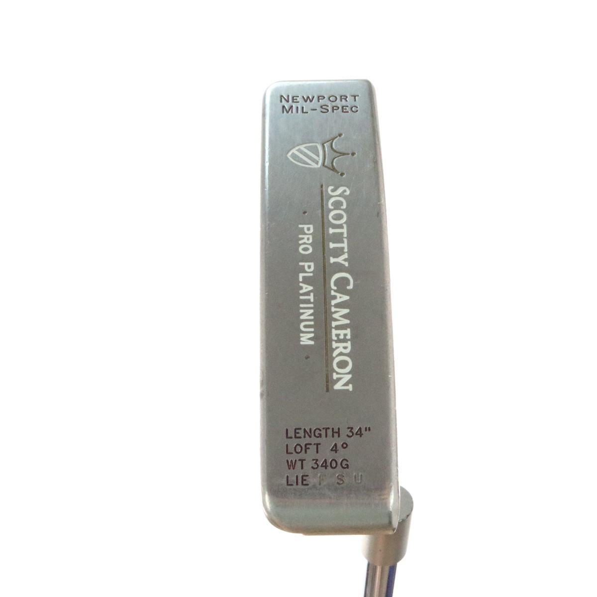 Scotty Cameron Pro Platinum Newport Mil-Spec Putter 34 Inches 