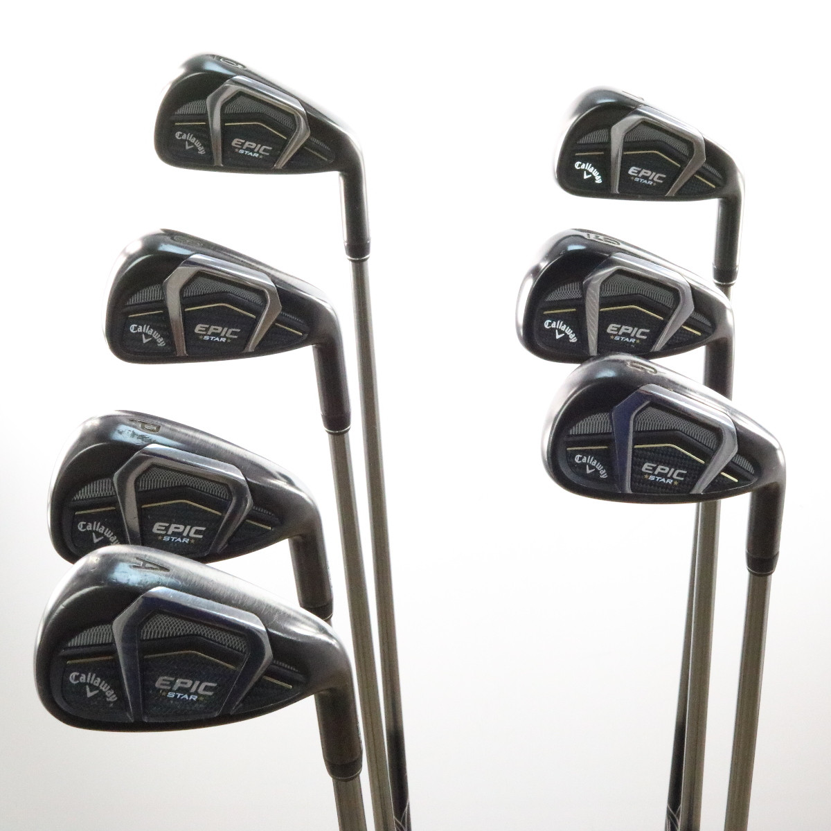 2018 Callaway Epic Star Iron Set 6P,G,A Grand Bassara 55 Regular Flex 52608G Mr Topes Golf