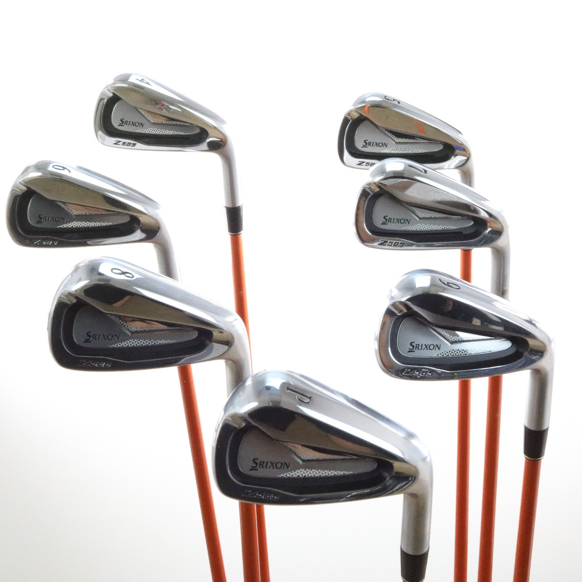 Srixon Z585 Iron Set 4-P Graphite Miyazaki Shaft Regular Flex 52618G