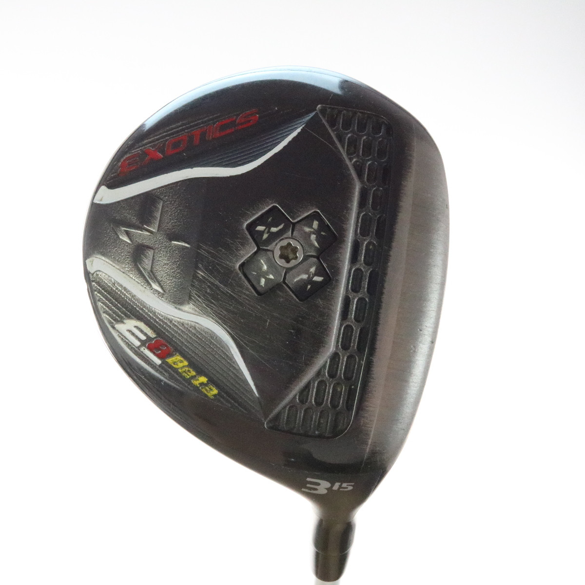 Tour Edge Exotics E8 Beta 3 Wood 15 Degrees Aldila Rogue Stiff Flex 