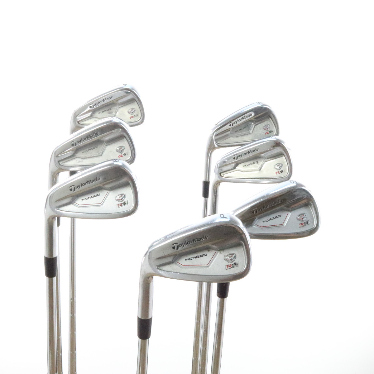 TaylorMade RSi TP Forged Iron Set 4-P Steel KBS Tour Stiff Flex LH 52919G