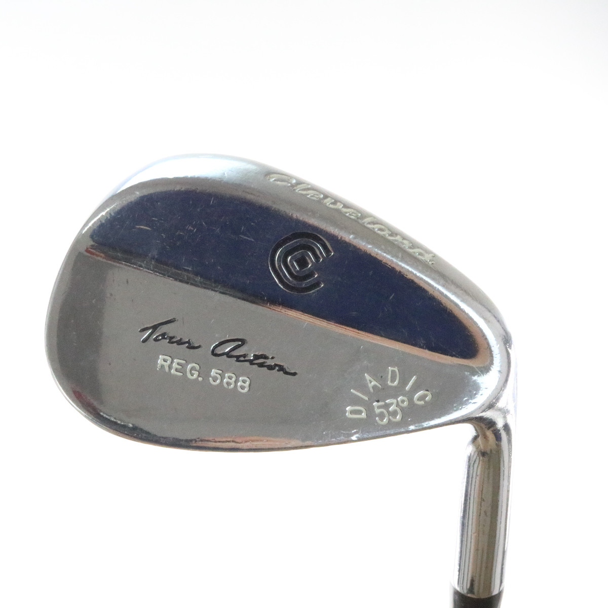 Cleveland Reg. 588 Chrome Diadic Wedge 53 Degrees Steel RightHanded