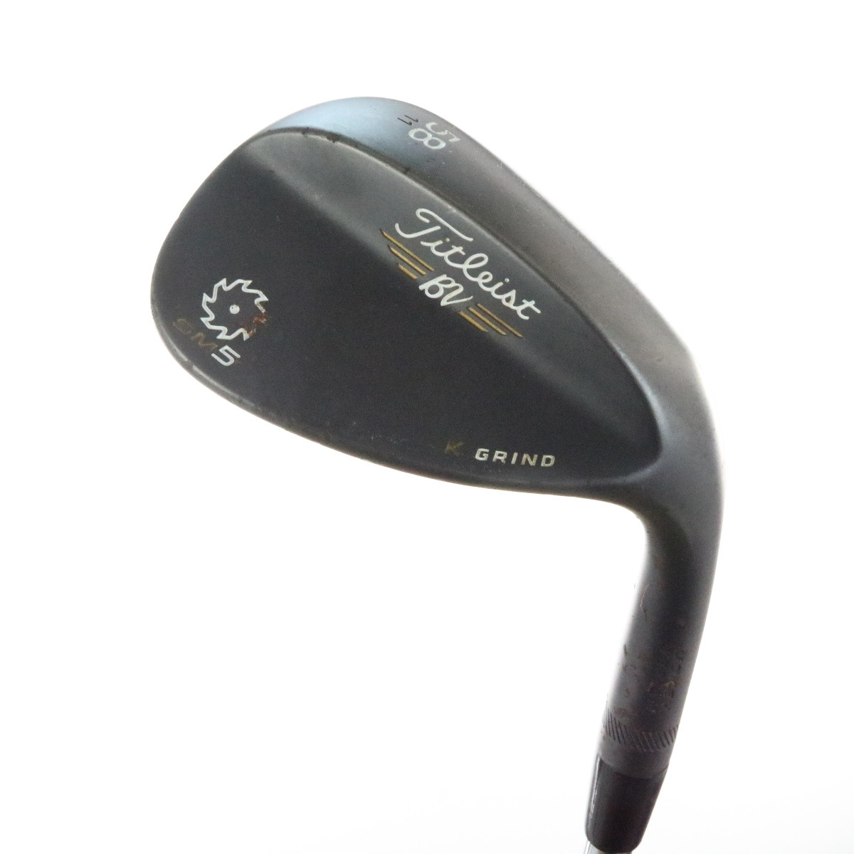 Titleist SM5 Raw Black Vokey Wedge 58 Degrees 58.11 K Grind Steel ...