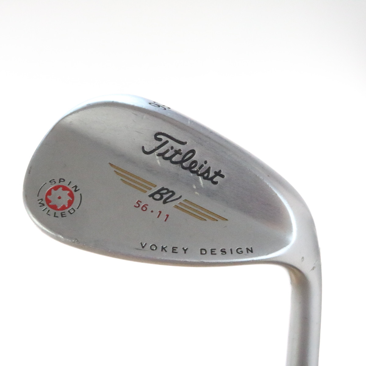 Titleist Spin Milled Tour Chrome Vokey Wedge 56 Degrees 56.11 Steel ...