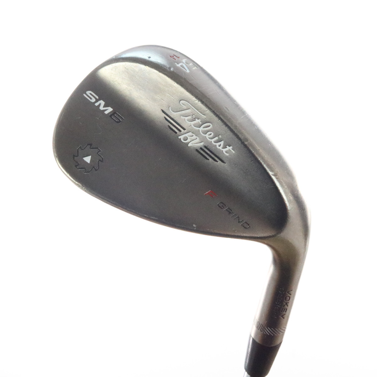 Titleist Vokey SM6 Steel Gray Wedge 54 Degrees 54.14 Steel Shaft F ...