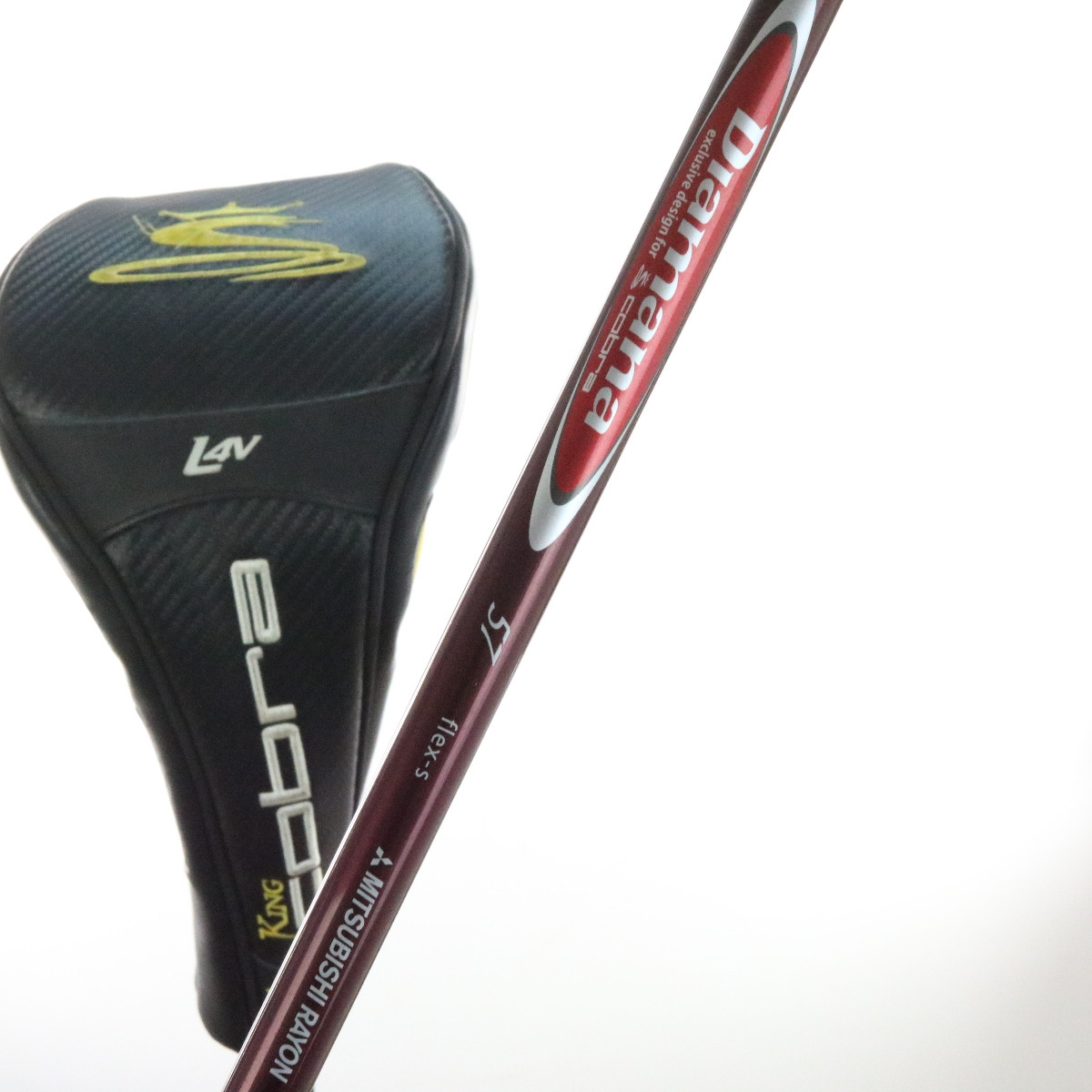 Cobra L4V ゴルフバッグ 極美品 超希少コブラ COBRA L4V ド迫力 3点式 ツアースタッフ