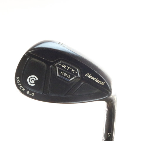 Cleveland 588 RTX 2.0 CB Black Satin Wedge 56 Degrees 56.14 Dynamic ...