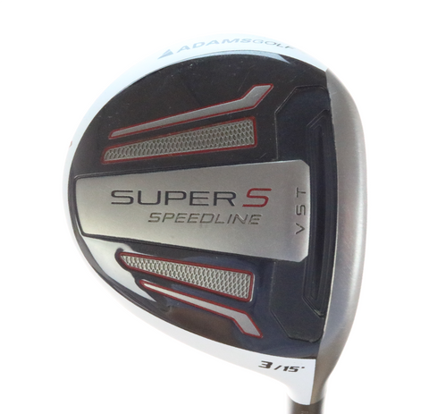 Adams Speedline Super S 3 Wood 15 Deg Kuro Kage Regular Flex Right ...