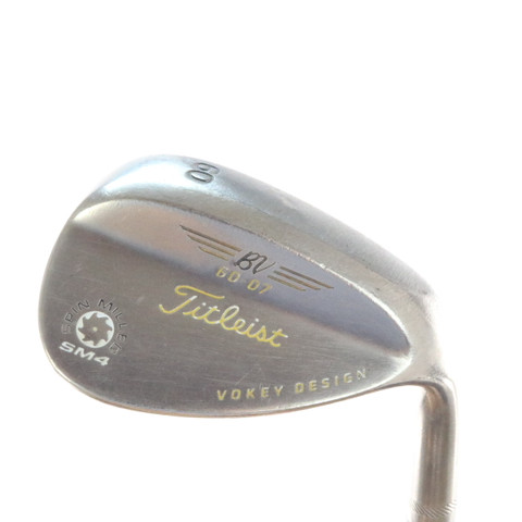 Titleist SM4 Black Nickel Vokey Wedge 60 Degrees 60.07 Steel Right ...