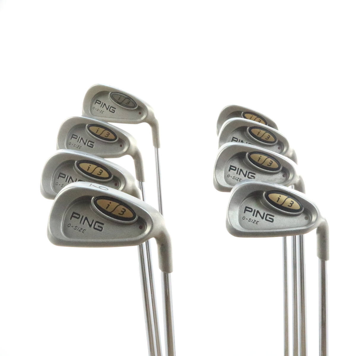 Ping I3 OSize 3W Iron Set Brown Dot Steel Shaft Cushin JZ Regular