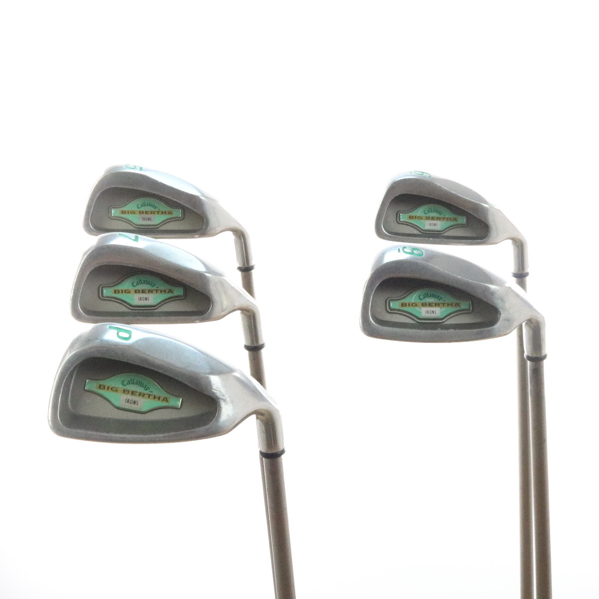 Callaway Big Bertha Iron Set Gems Graphite Ladies Flex RightHanded
