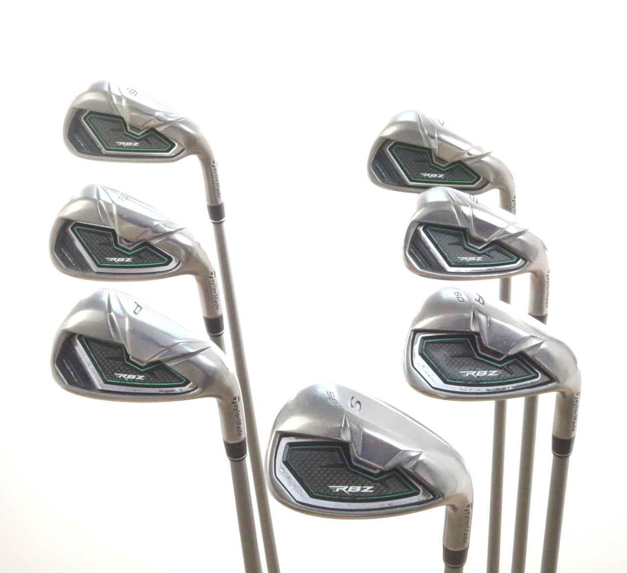 TaylorMade RocketBallz RBZ Iron Set 6P,A,S Graphite Women's Ladies Flex 55358A Mr Topes Golf