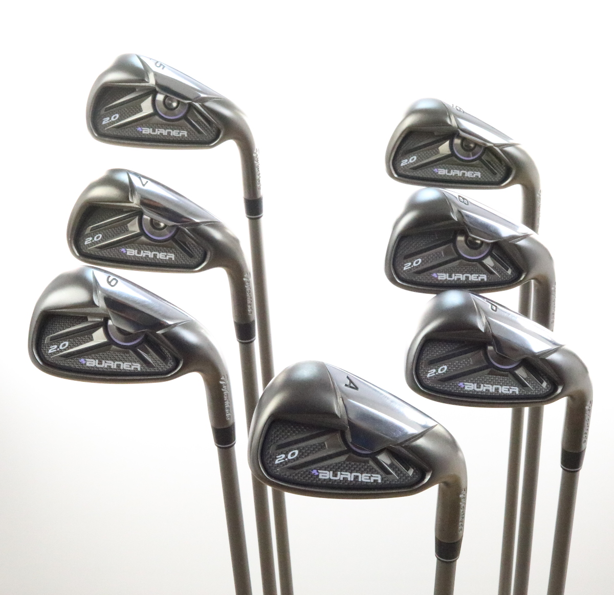 TaylorMade Burner 2.0 Iron Set 5P,A Graphite SuperFast 55 Ladies Flex 55587G Mr Topes Golf